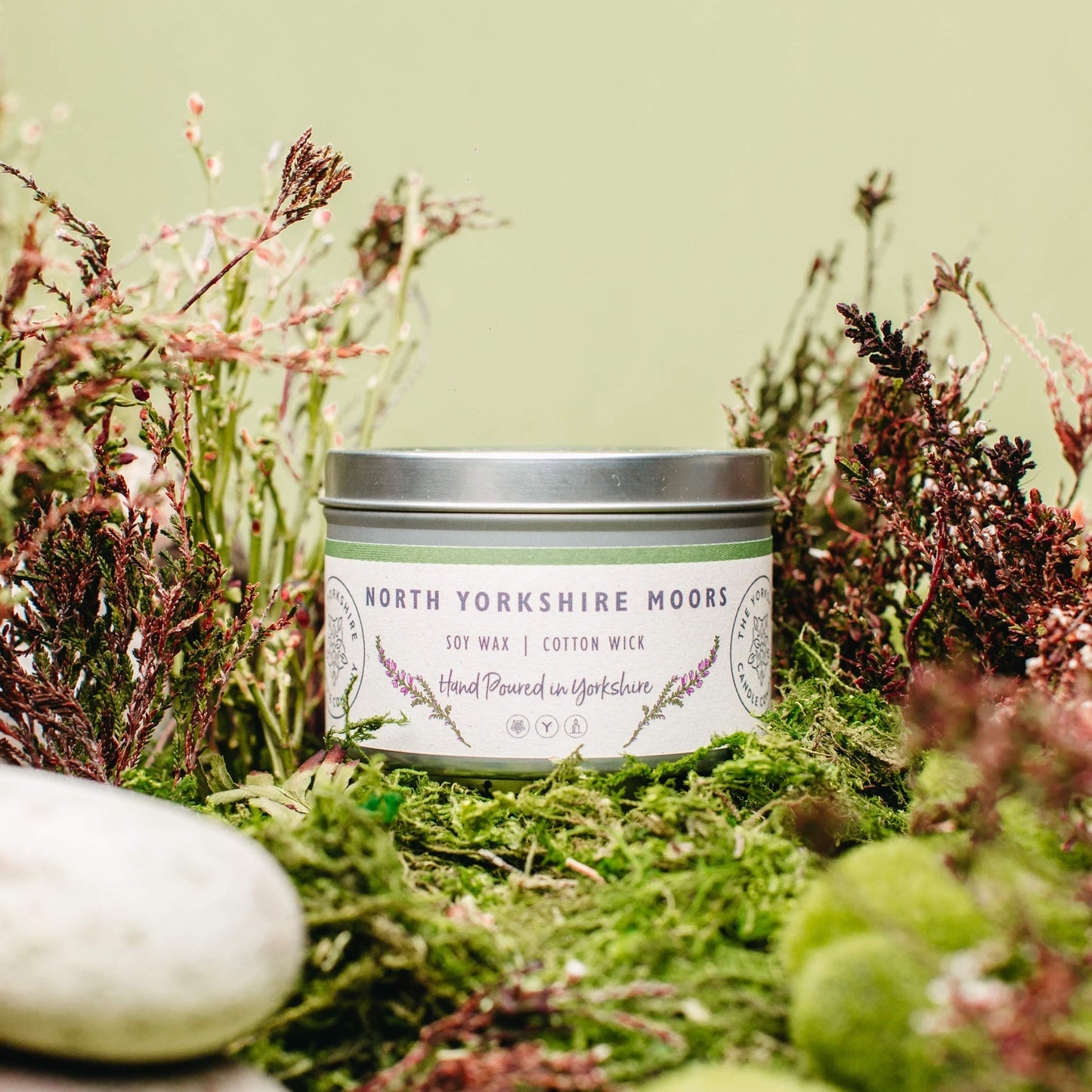 The yorkshire candle company NORTH YORKSHIRE MOORS candle 40 hours